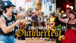 zinzinnati oktoberfest 2024 america's largest oktoberfest beer festival cincinnati ohio USA